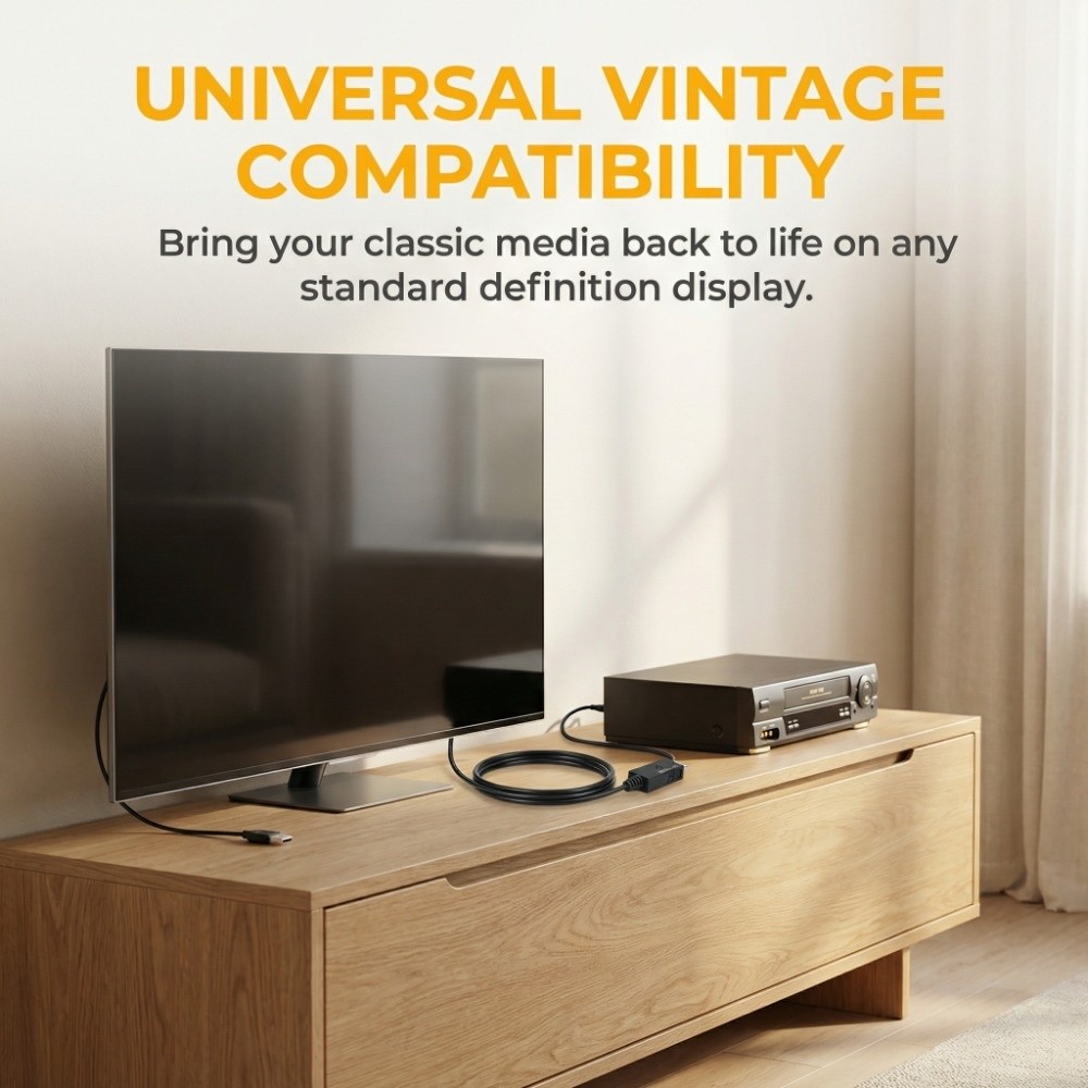 Support PAL NTSC HD Multimedia - Scart To Hdmi recension och pris
