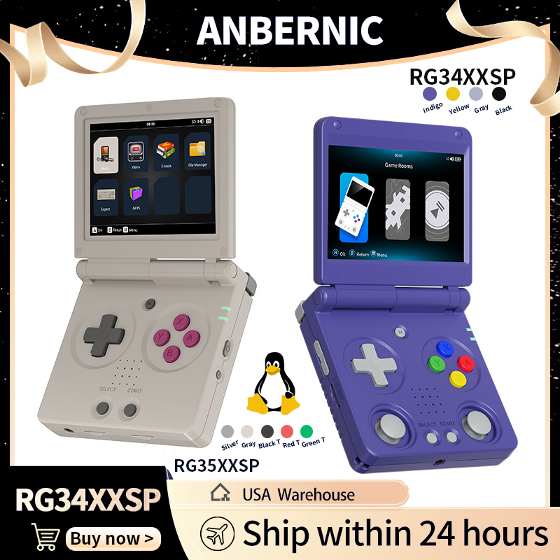 Anbernic RG34XXSP RG35XXSP Fli - Retro Gaming Kiosk recension och pris