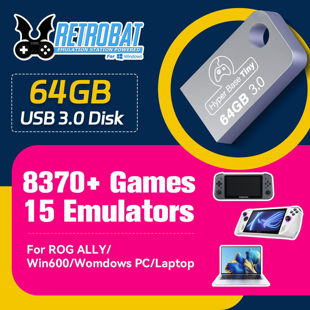 JMachen 64GB Portable USB 3.0  - Retro Gaming Kiosk recension och pris