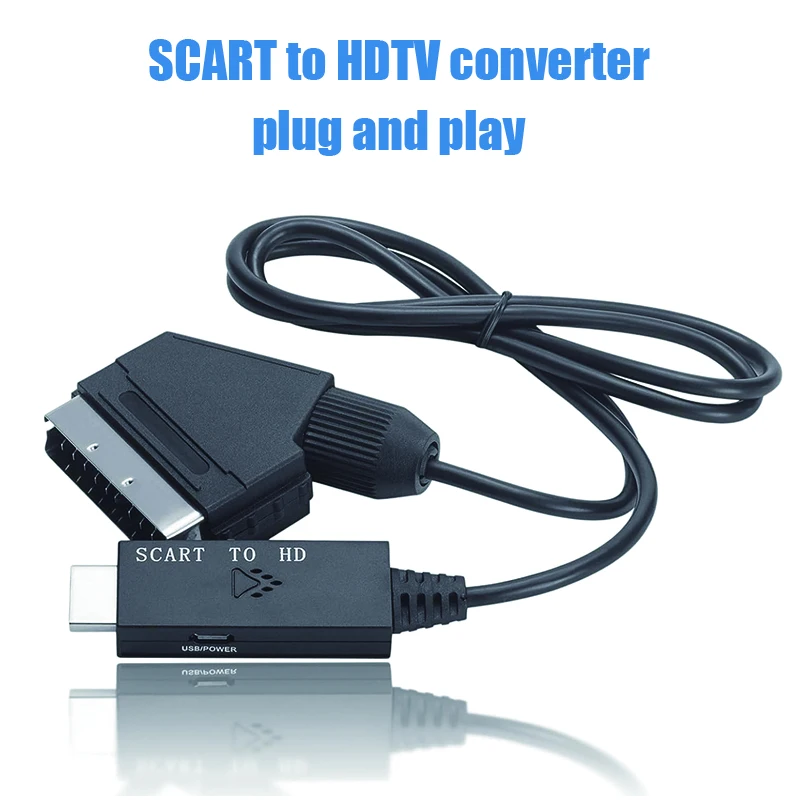 SCART to HDMI‑Compatible Conve - Scart To Hdmi recension och pris