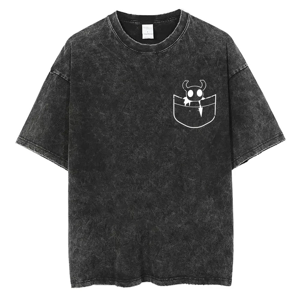 Washed Vintage Game Hollow Kni - Retro Gaming T Shirt recension och pris