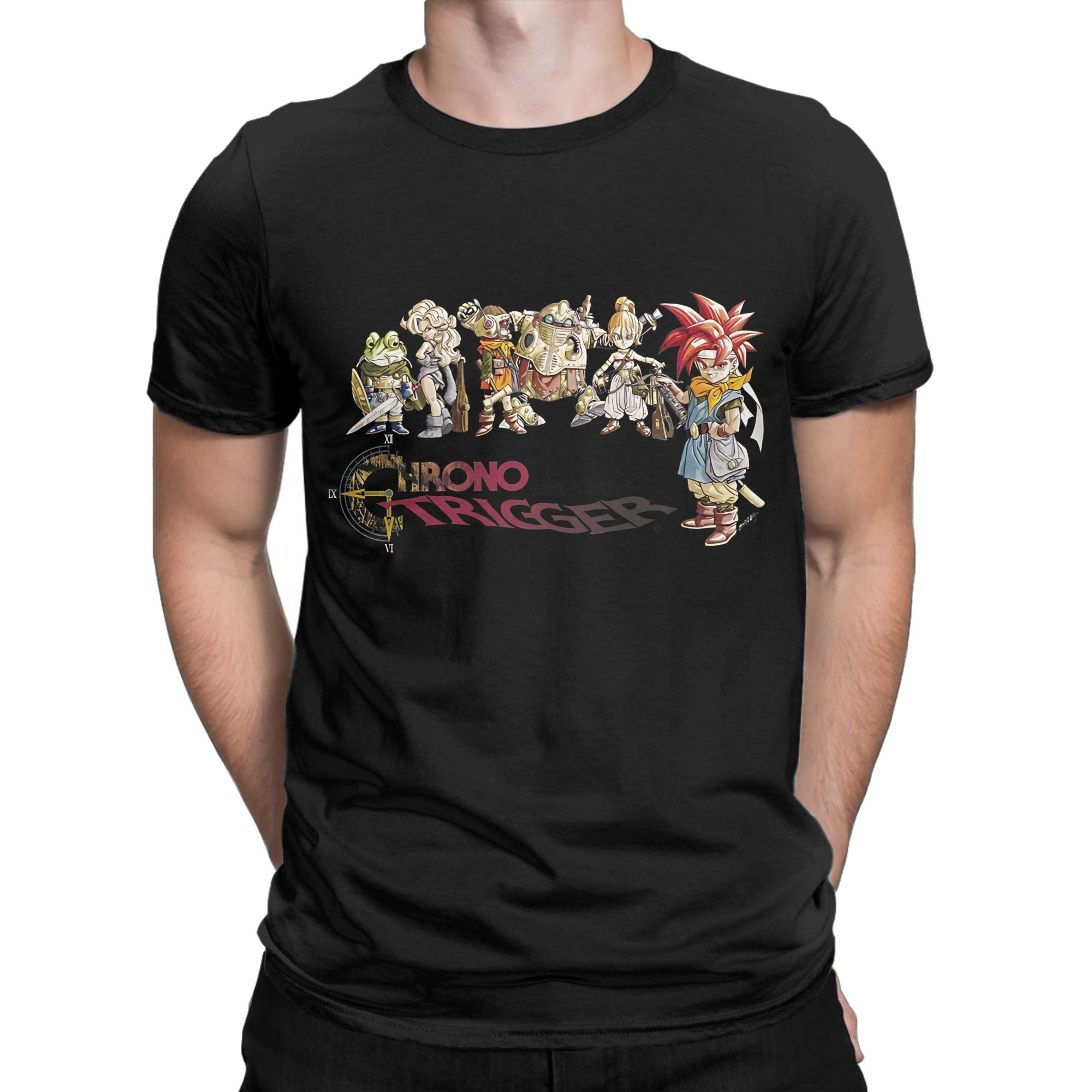 Chrono Trigger Logo Funny Grap - Retro Gaming T Shirt recension och pris