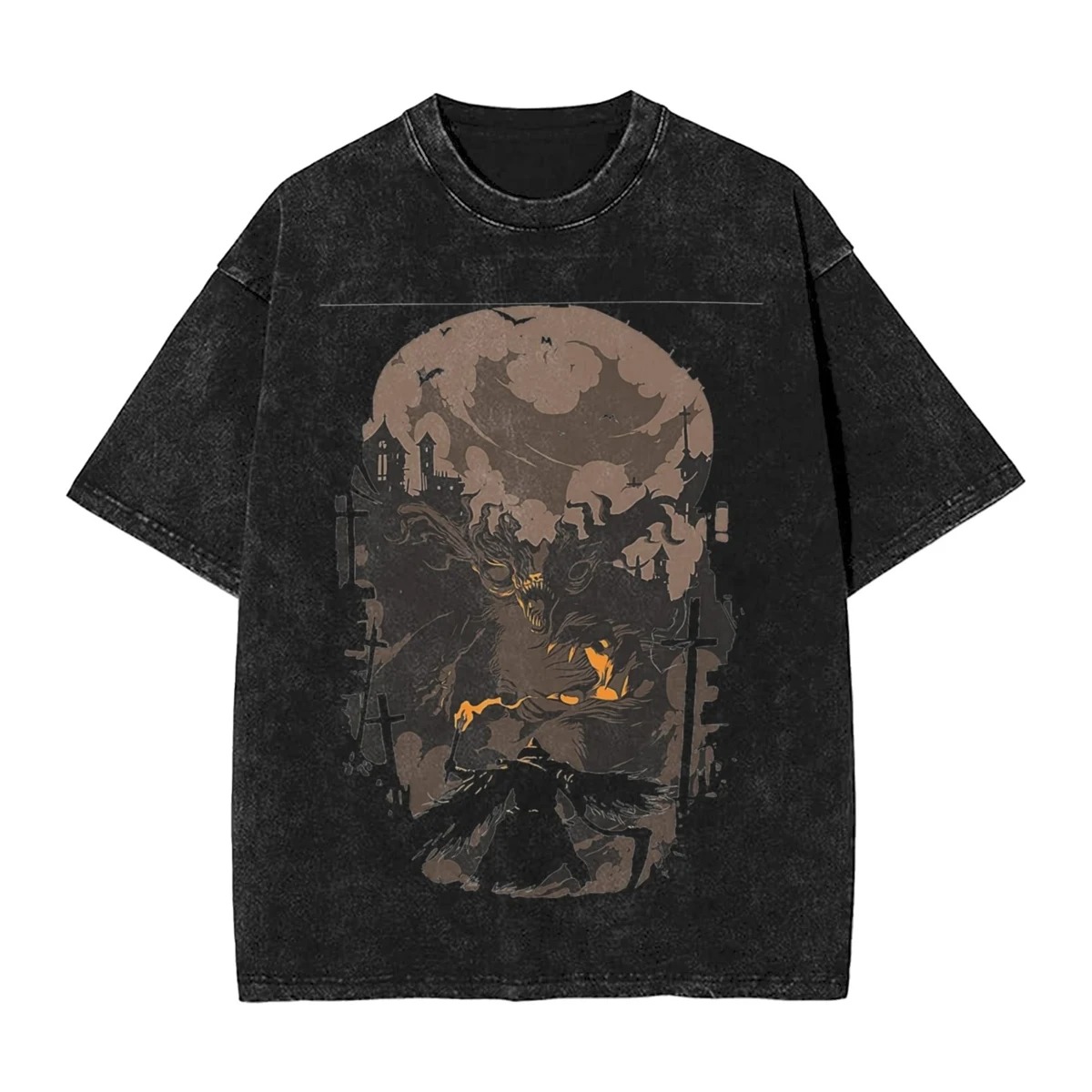 Hot Sale Cthulhu Mythos Theme  - Retro Gaming T Shirt recension och pris