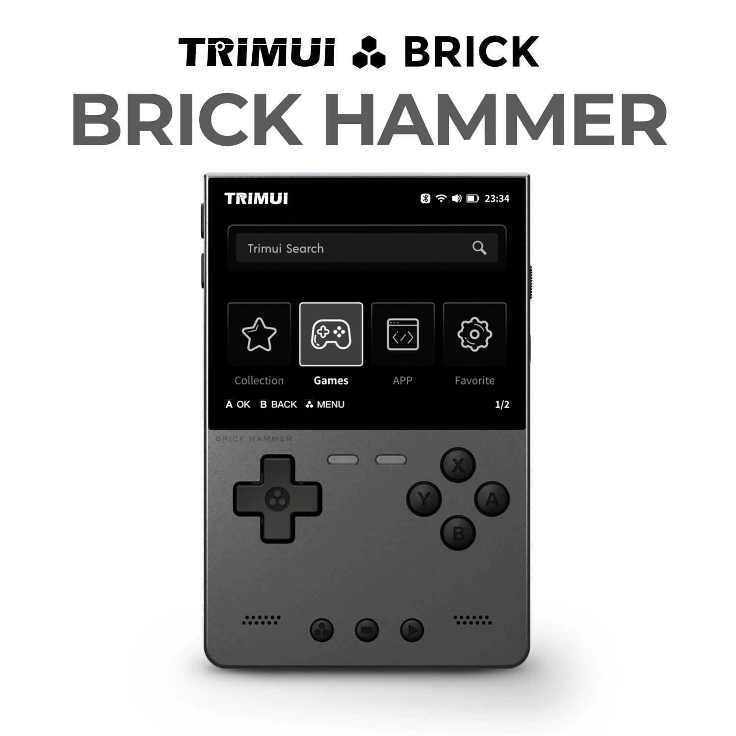 Metal Body Trimui Brick Hammer - Retro Gaming Kiosk recension och pris